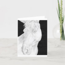 Hand Drawn Horse Card