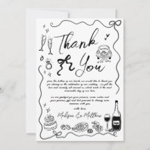 Hand Drawn Illustrations Quirky Doodles Wedding