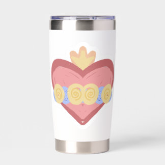 Hand-drawn Immaculate Heart of Mary Tumbler
