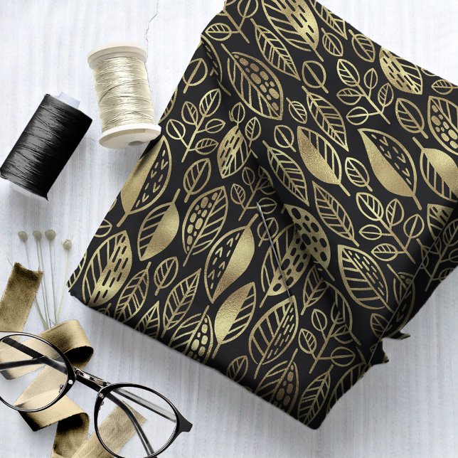 Hand Drawn Leaf Pattern ID495 Fabric (Creator Uploaded)