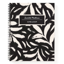 Hand Drawn Leaves Back Seamless Simple Pattern