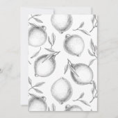 Hand drawn Lemon pattern (Front)