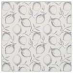 Hand drawn Lemon pattern Fabric