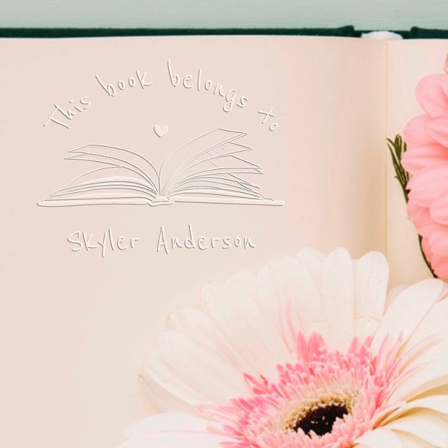  Hand-drawn Library Custom Book Hand-written  Embosser (Creator Uploaded)