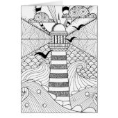 Hand Drawn Lighthouse Doodle (Front)