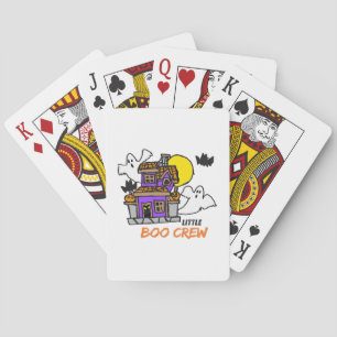 Hand Drawn Little Boo Crew Halloween Poker Cards