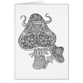 Hand Drawn Magic Mushrooms Doodle (Front)