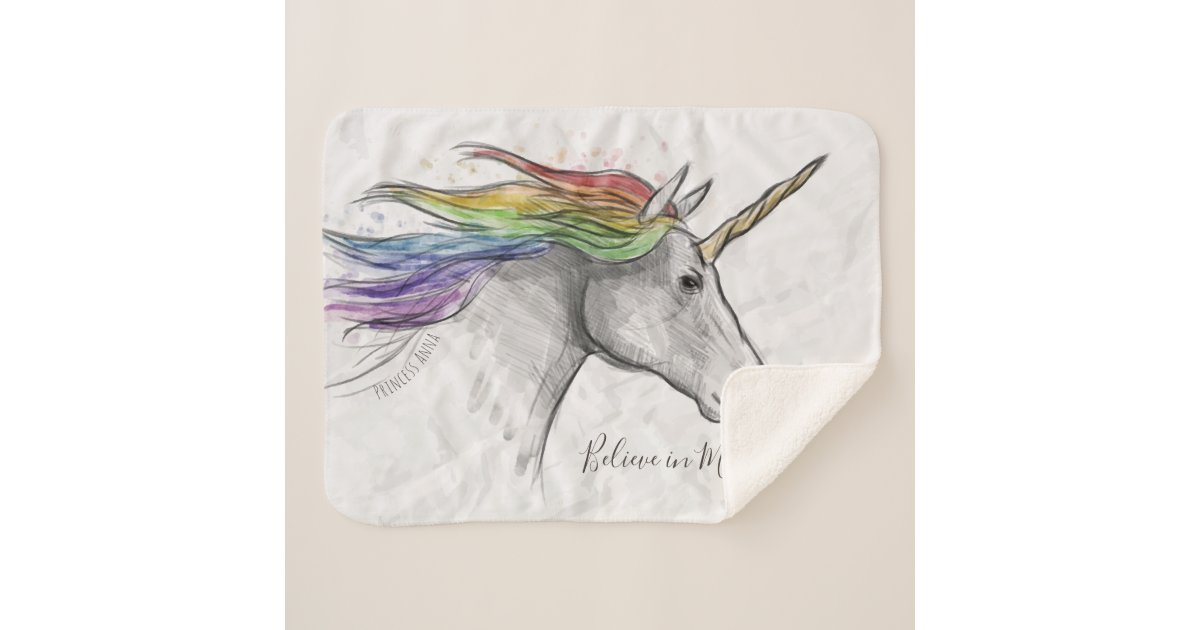 little miracles unicorn blanket