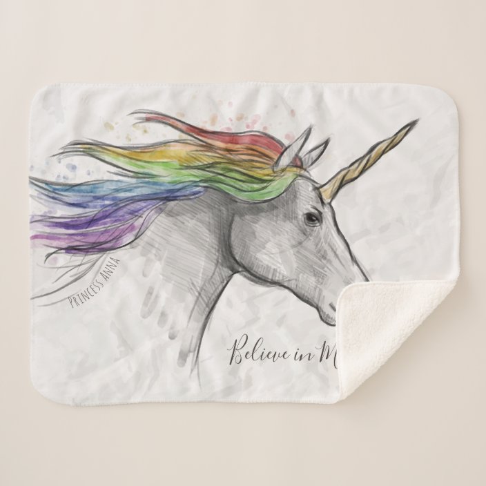 little miracles unicorn blanket