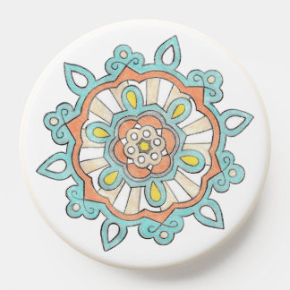 Hand-Drawn Mandala Pop Socket