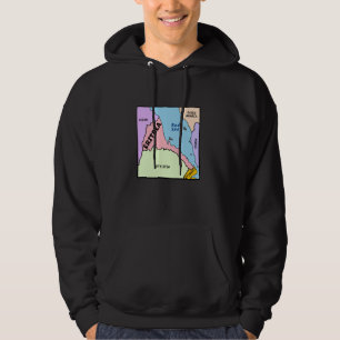 Hand drawn map of Eritrea, names of Neighboring Co Hoodie