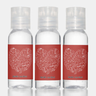 Hand Drawn Medial Doodle Logo 2 Sanitizer