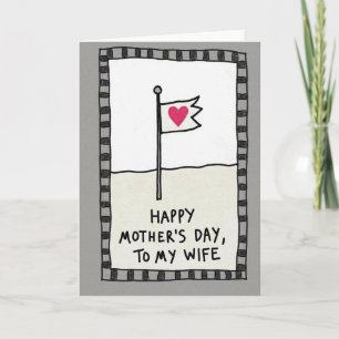 Hand Drawn Mothers Love Card