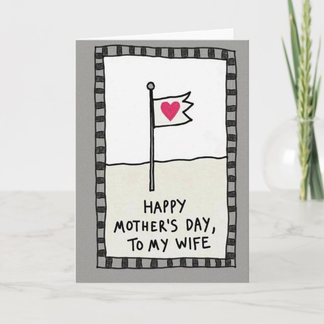 Hand Drawn Mothers Love Card (Front)