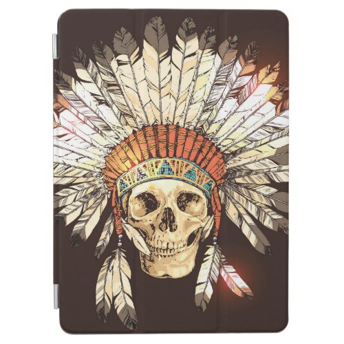 Hand Drawn Native American Indian Headdress With H iPad Air Cover
