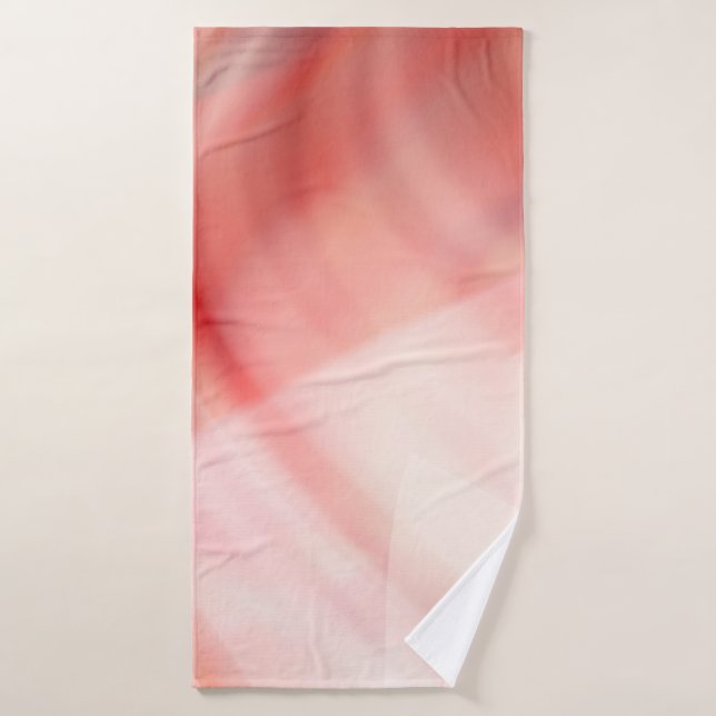 Hand drawn painting. Abstract art background. Colo Bath Towel (Bath Towel)