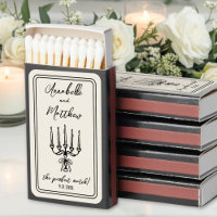 Hand Drawn Perfect Match Wedding Favor