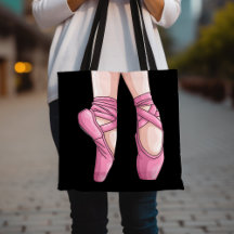 Hand drawn Pink Ballet Shoes