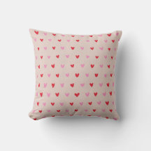 Hand-Drawn Pink & Red Hearts Cozy