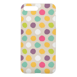 Hand-drawn polka dot pattern iPhone 8 plus/7 plus case