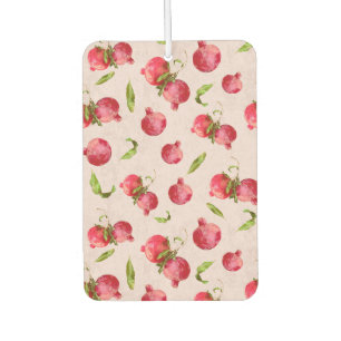 Hand Drawn Pomegranate Botanical Illustration Air Freshener