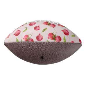 Hand Drawn Pomegranate Botanical Illustration Football