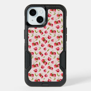 Hand Drawn Pomegranate Botanical Illustration iPhone 15 Case