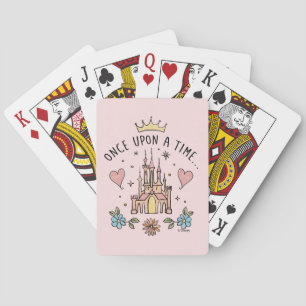 Hand Drawn Princess Castle Playing Cards
