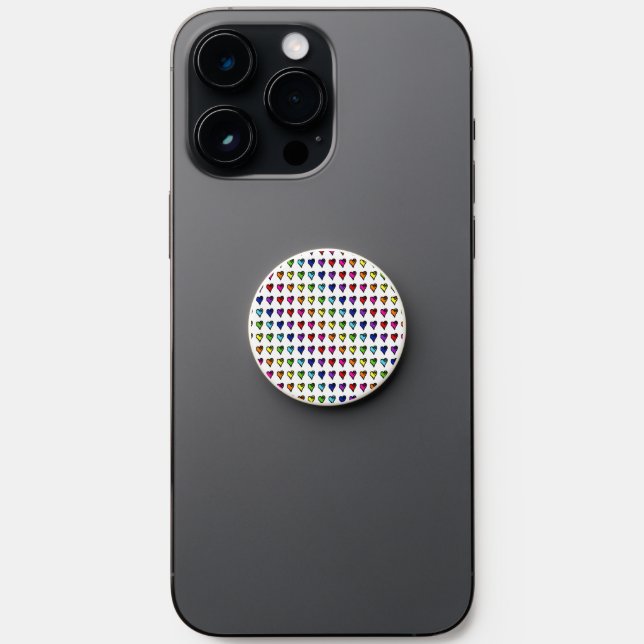 I Love Jesus Heart PopSocket - Adhesive Phone Grip & Stand For Christians