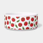 Hand Drawn Red Tomato Pattern Bowl<br><div class="desc">A hand drawn tomato seamless pattern with bold red color will make any products look cute and cheerful.</div>
