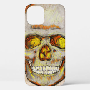 Hand Drawn Skull iPhone 12 Case