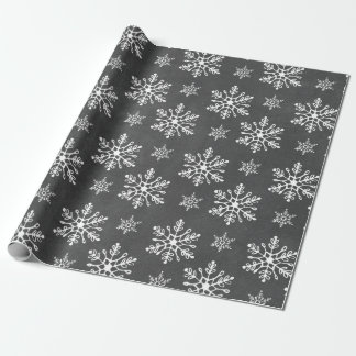 Snowflakes Wrapping Paper | Zazzle