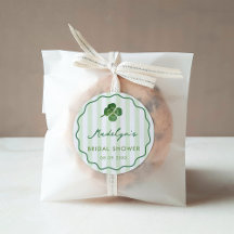 Hand-Drawn St Patrick's Day Wedding Shower Favor
