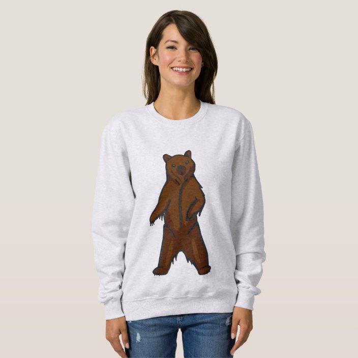 grizzly bear sweatshirt