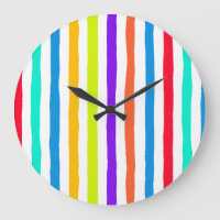 Hand-drawn stripes in bright pop art colors