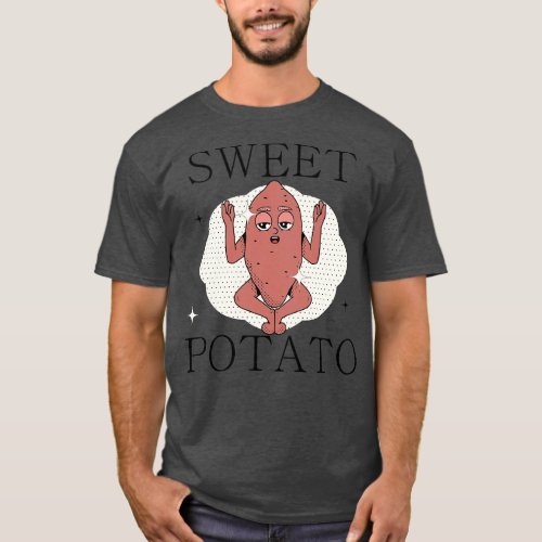 Hand Drawn Sweet Potato Fun T_Shirt