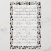 Hand Drawn Textured Cactus Pattern (Front)