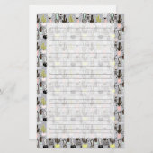 Hand Drawn Textured Cactus Pattern (Front/Back)