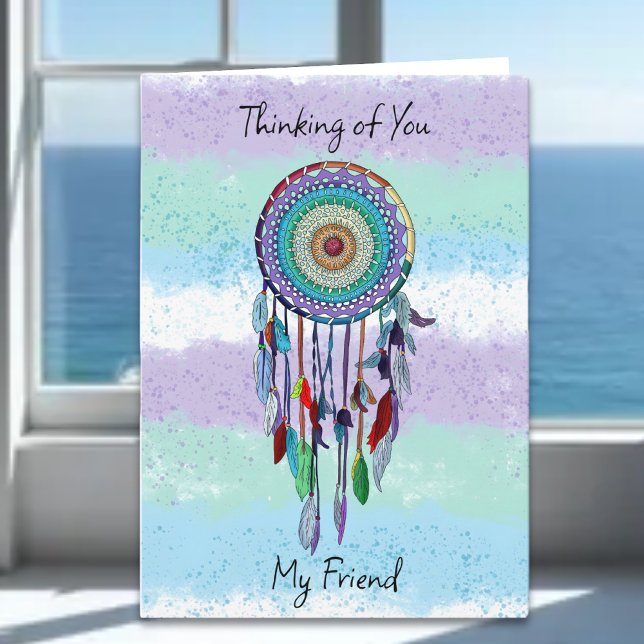 Hand Drawn Thinking of You | Hope All is Well Card (Creator Uploaded)