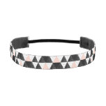 Hand Drawn Triangle Geometric Pattern Athletic Headband