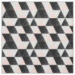 Hand Drawn Triangle Geometric Pattern Fabric