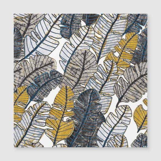 Hand Drawn: Tropical Leaves (Front)