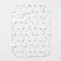 Hand Drawn Tulip Flower Pattern
