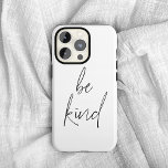 Hand Drawn Typography Be Kind Quote iPhone XR Case<br><div class="desc">This hand drawn typography be kind quote phone case is the perfect gift for her.</div>