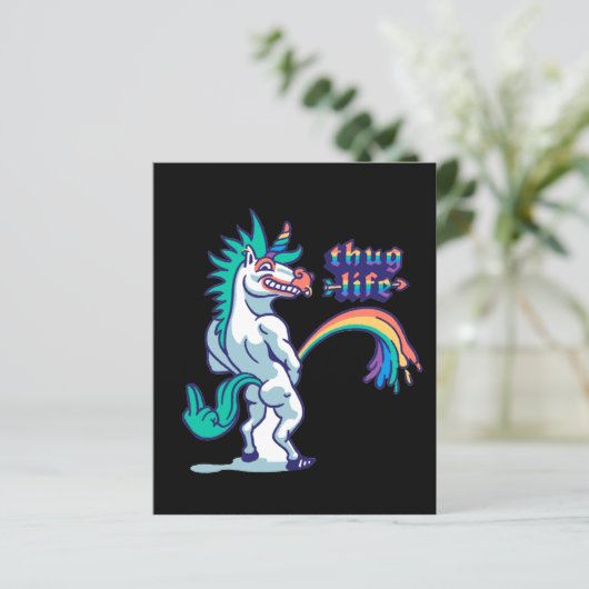 hand drawn unicorn peeing (Standing Front)