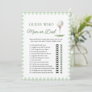 Hand Drawn Valentine Guess Who Mom or Dad Game Invitation