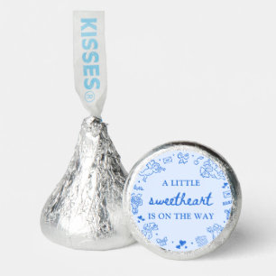 Hand Drawn Valentine Little Sweetheart Baby Shower Hershey®'s Kisses®