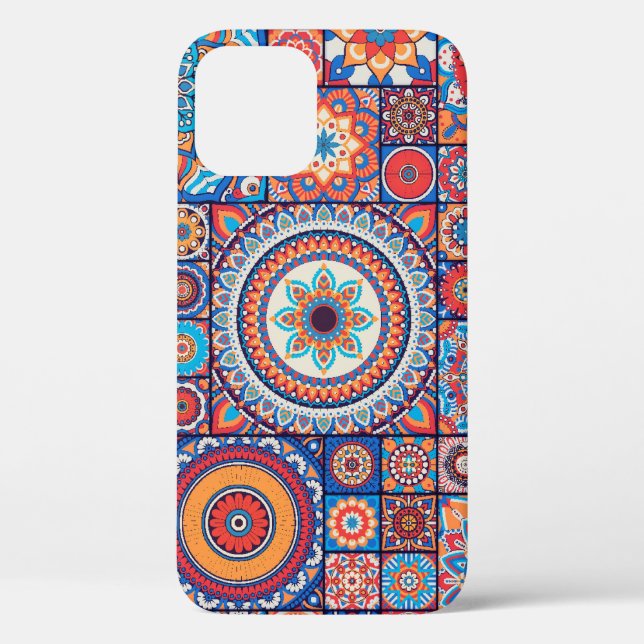 Hand-Drawn Vintage: Islamic Decorative Elements Case-Mate iPhone Case (Back)