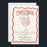 Hand Drawn Vintage Santa Custom Christmas Party Invitation<br><div class="desc">Create a magical holiday celebration with our Hand-Drawn Vintage Santa Custom Christmas Party Invite! Perfect for a retro-inspired Christmas gathering. Download,  customise,  and spread the joy of the season!</div>