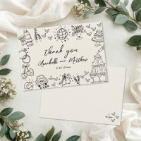 Hand Drawn Vintage Wedding
